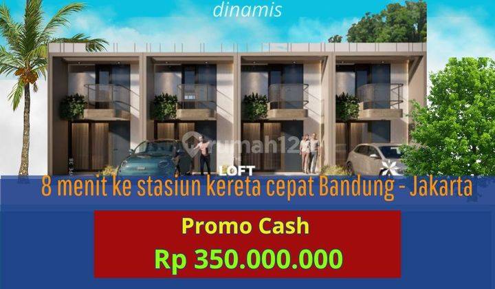 Rumah 2 Lantai Di Padalarang 300 Jutaan Dkt Kota Baru Parahyangan Kcic 1