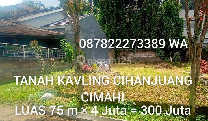 Tanah Di Cihanjuang Cimahi Dekat Sariwangi Pasteur Pemkot Cimahi 103 Meter Shm 2