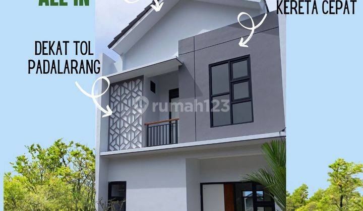 Rumah Villa 2 Lantai Murah + Kolam Renang DP 28 JUTA  Cicilan Ringan 1