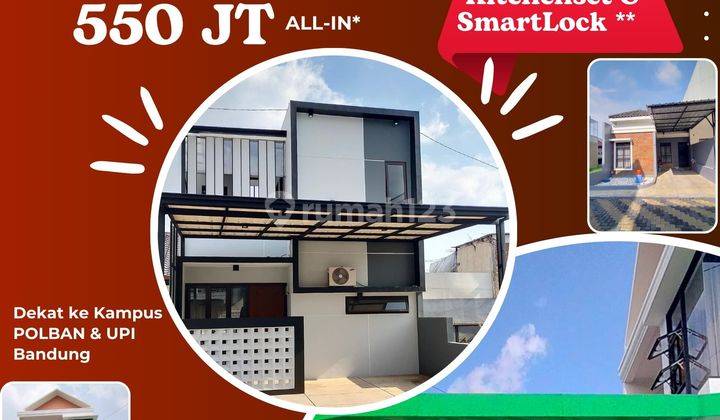 Rumah 2 Lantai Di Cihanjuang Dkt Pemkot Cimahi Sariwangi Upi Polban Pasteur 2