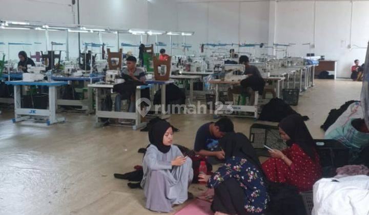 Dijual Pabrik Garment Gudang Cigondewah Hilir 1