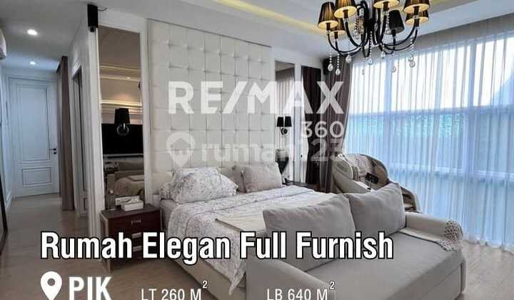 Dijual Rumah Mewah Pik Full Furnished Uk10x26m Furnished At Jakut