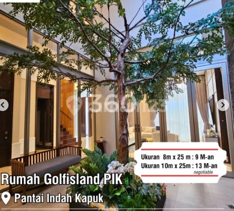Dijual Rumah Golf Island Pik Mozart Uk 10 M X 25 M2 Ada Lift Standard Developer , At Jakarta Utara 2