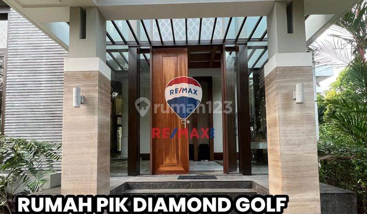 Dijual Rumah Ekslusif Cluster di Pik Taman Golf Timur Uk 1626m2 Interior Ternama Jakut 1