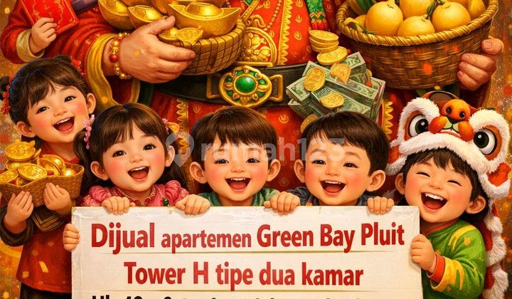 Dijual Apartment 2Br Furnish Bagus 42M2 Green Bay Pluit Jakarta Utara