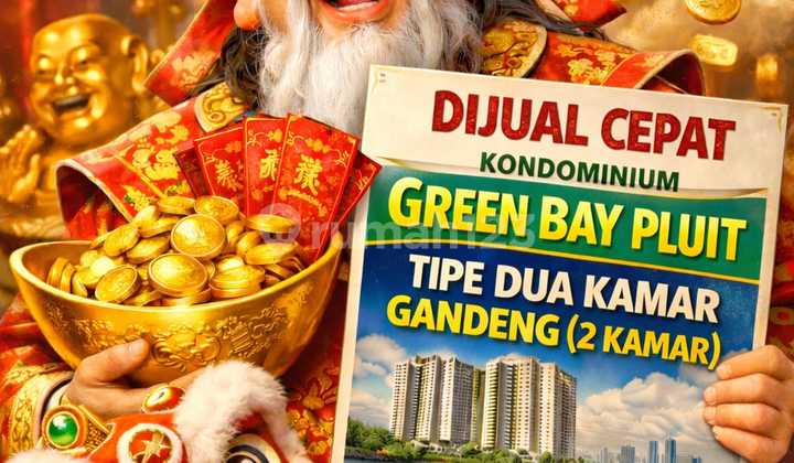 Unit Langka 155 M²! Green Bay Pluit Tower J - 1,8 M All In Pluit Jakarta Utara