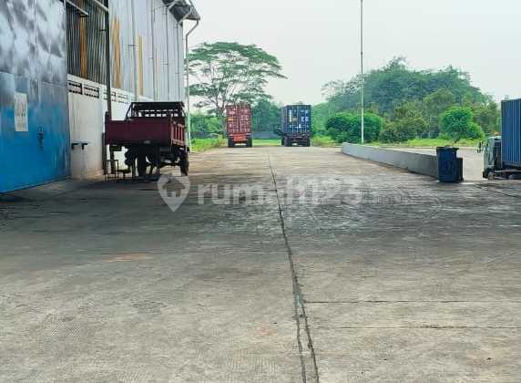 Subang Industrial Land can be accessed by Containers