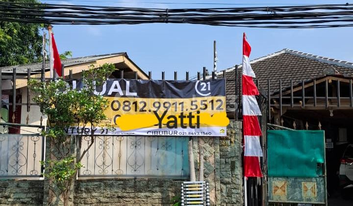 Dijual Cepat Rumah di Lubang Buaya Cipayung