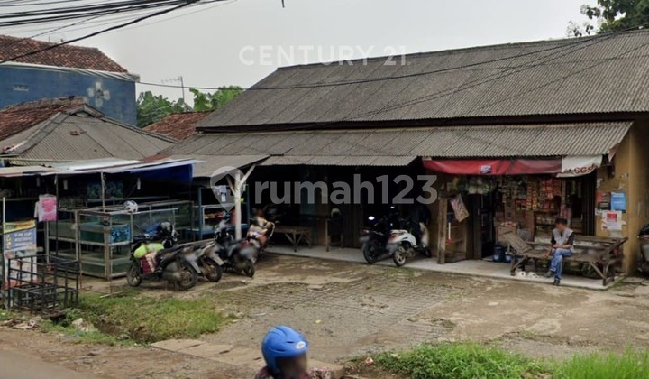 Rumah Hitung Tanah Saja Lokasi Strategis di Jalan Raya Jonggol