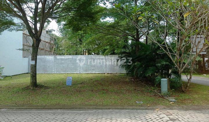 Kavling Hoek Siap Bangun Luas 161 m2 di Serpong Lagoon 2