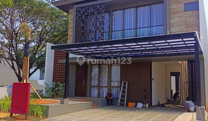 Rumah Mewah 2 Lantai Dalam Cluster Full Fasilitas di Poros Hertasning  1