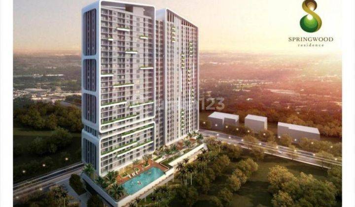 Springwood Residence Alsut Dekat Binus Unit Baru Studio 7