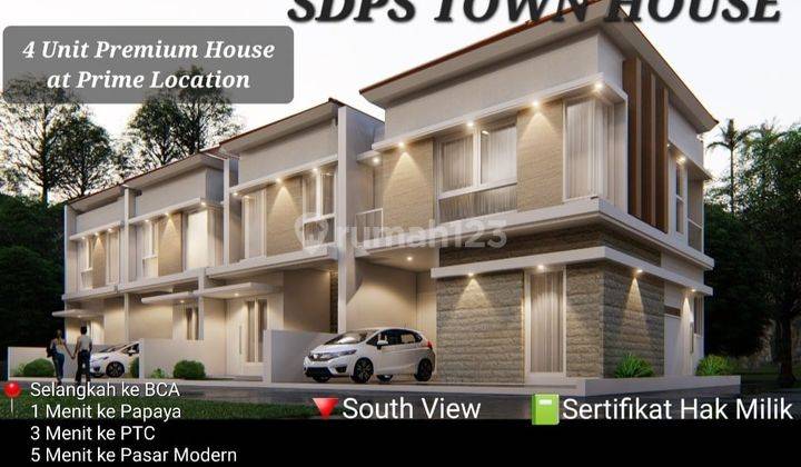 Rumah Baru Simpang Darmo Permai Selatan Ada 4 Unit Jejer 1