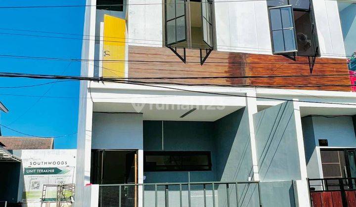 Rumah Baru Wonorejo Selatan 2 Lantai Facade Minimalis Elegan 1