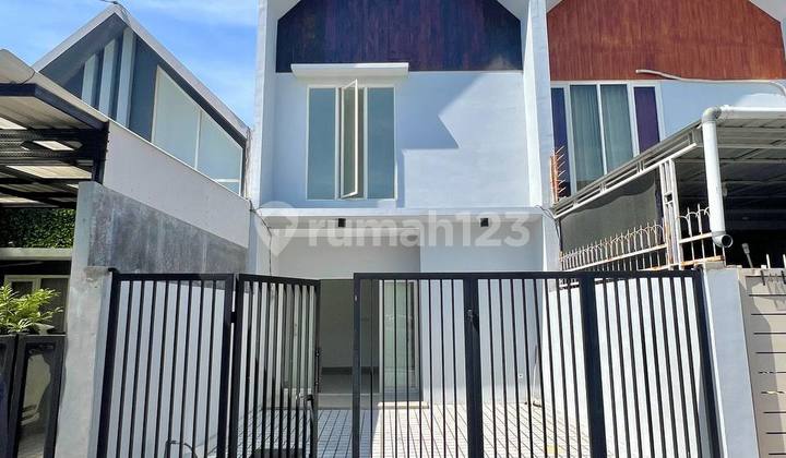 Rumah Baru Gunung Anyar Tambak 2 Lt Akses Masuk Lewat Jalan Besar