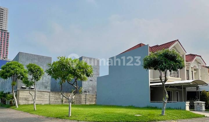 Kavling Pakuwon City Cluster Sorrento Posisi Hoek Row Jalan Lebar