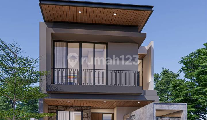New Modern Contemporary Manyar Tirtoyoso Premium Quality House