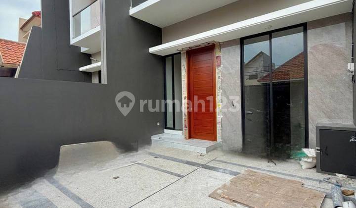 Rumah Baru Modern Wisma Mukti 2 LT Hadap Selatan Tata Denah Lega 2