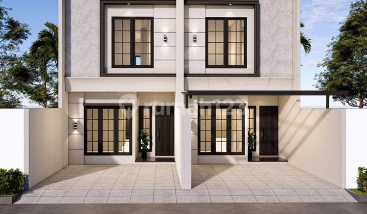 Rumah Baru Wisma Mukti Klampis Semolo Barat 2 LT + Taman Belakang