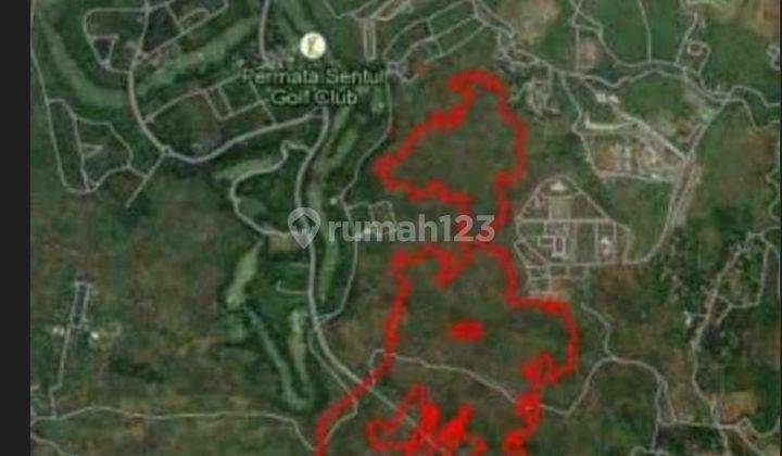 Dijual Tanah Disentul Desa Tangkil Kecamatan Citereup Bogor, Belakang Permata Sentul Golf Club 1