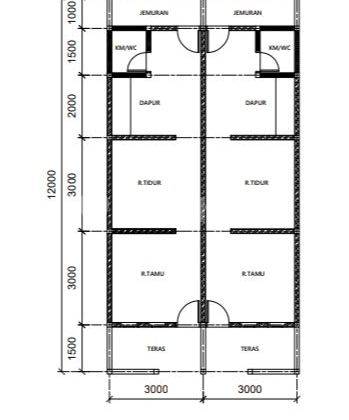 Rumah 2 kontrakan siap huni di bekasi timur  2