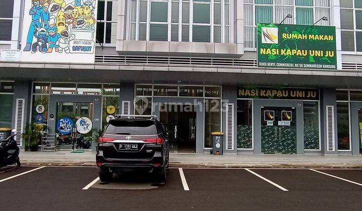 Ruko Baru Beryl Cocok Untuk Kuliner, Kantor Summarecon Bandung 1