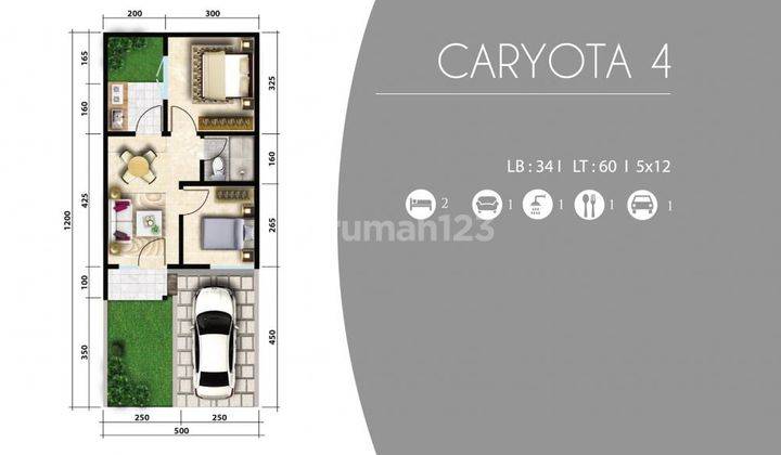 Rumah Baru Unfurnished SHM di Citraland Cibubur, Bogor 2