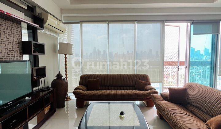 Apartment 1 BR Butuh Minim Renovasi Furnished di Kemang Mansion 2