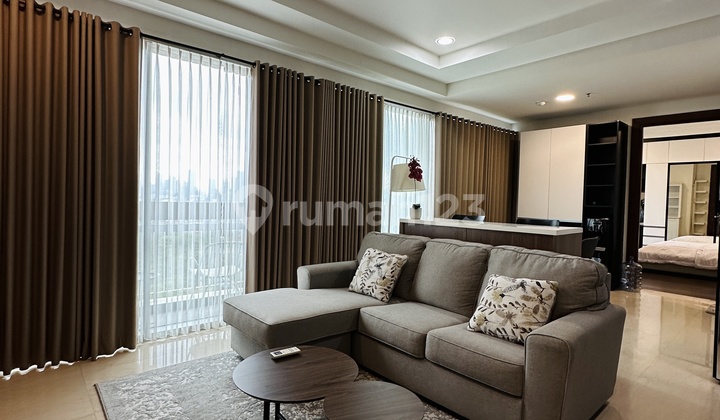 Apartemen 1 Kamar Tidur Furnished Bagus Siap Huni