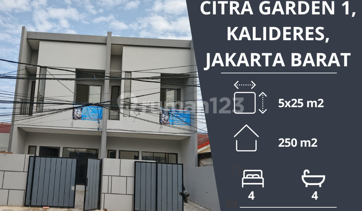 DIJUAL: Rumah 2 Lantai di Citra Garden 1, Kalideres, Jakarta Barat 1