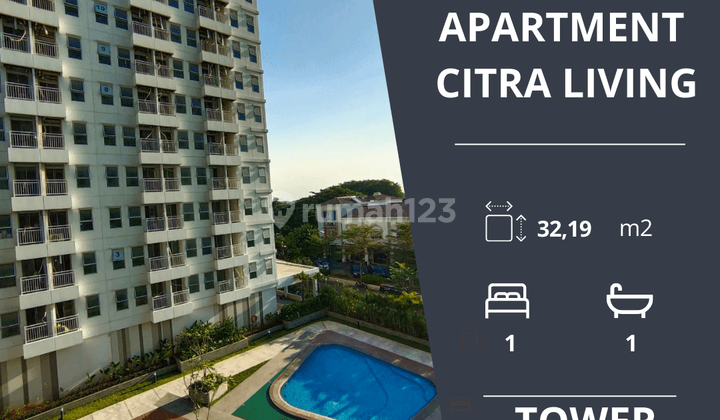  Dijual Apartment Citra Living Full Funish 1