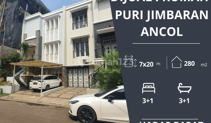 Dijual Rumah Bagus Siap Huni Semi Furnish di Puri Jimbaran Ancol 1