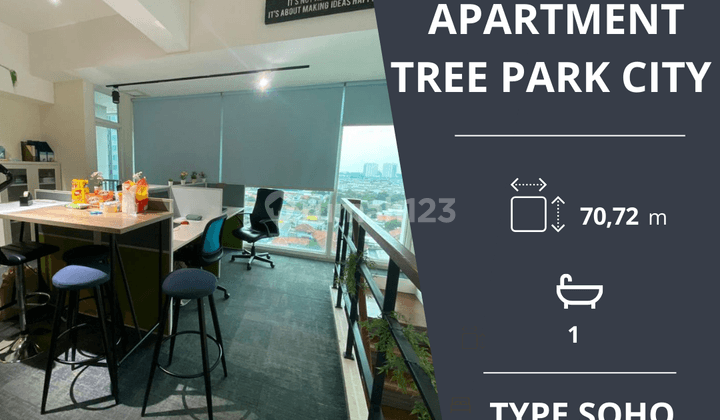 DIJUAL : Apartment Tree Park City Tipe SOHO, View City 1