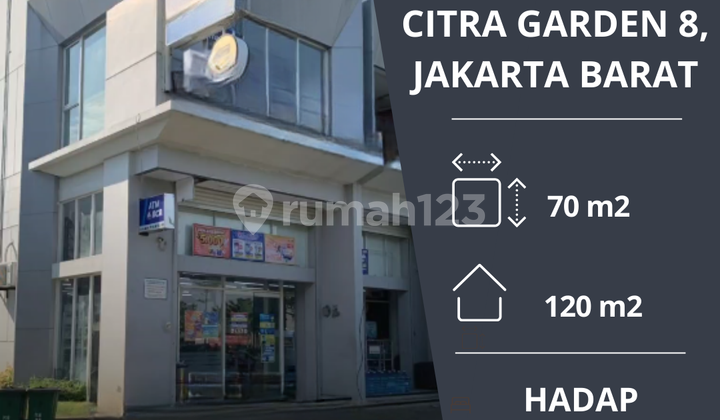 DIJUAL: Ruko Citra Garden 8, Kalideres, Jakarta Barat