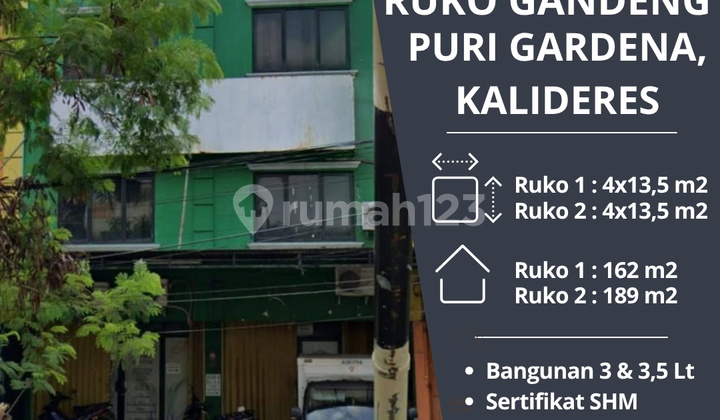 DIJUAL: Ruko di Puri Gardena, Kalideres, Jakarta Barat DIJUAL: Ruko di Puri Gardena, Kalideres, Jakarta Barat