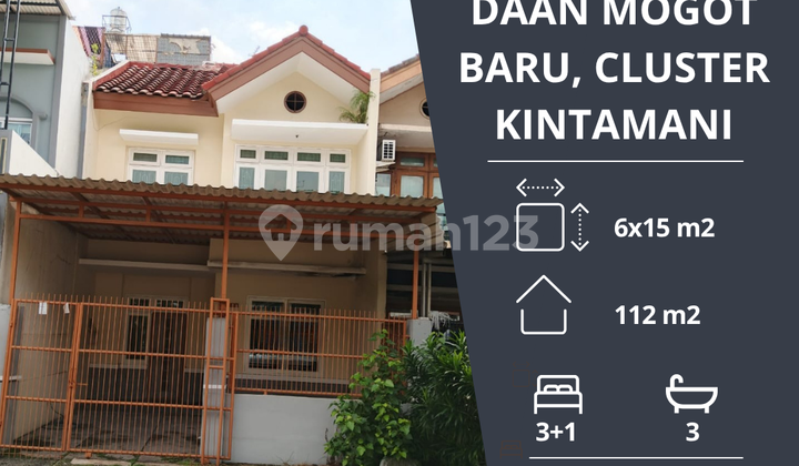 DIJUAL: Rumah 2 Lantai di Daan Mogot Baru, Kintamani, Jakarta Barat