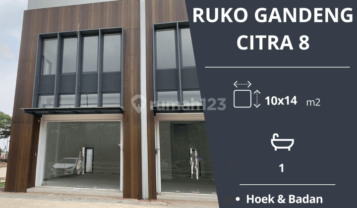 Disewakan Ruko Gandeng di Citra 8, Jakarta Barat 1