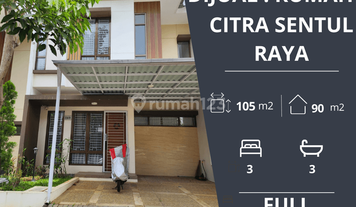 Dijual Rumah Bagus di Citra Sentul Raya, Cluster Thomas, Sentul, Bogor 1