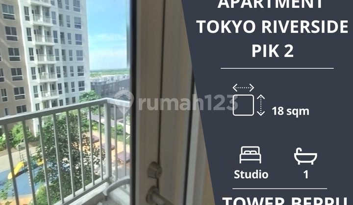 DIJUAL: Apartment Tokyo Riverside Type Studio, Tower Beppu Beppu, PIK 2