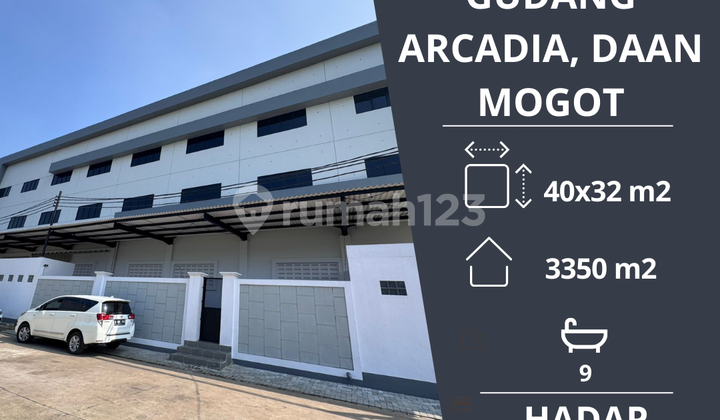 FOR RENT: Warehouse in Arcadia Daan Mogot Warehouse Complex, Batuceper, Tangerang, Banten