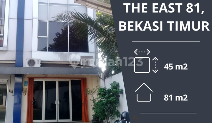 DIJUAL: Ruko 2 Lantai, The East 81, Bekasi Timur