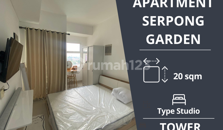 DIJUAL: Apartment Serpong Garden Tower Cattleya, Cisauk, Tangerang  1