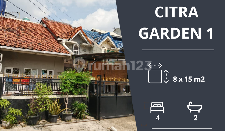 FOR SALE: House in Citra Garden 1, Kalideres, West Jakarta