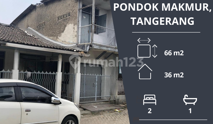 Dijual: Rumah di Pondok Makmur, Kota Bumi, Tangerang