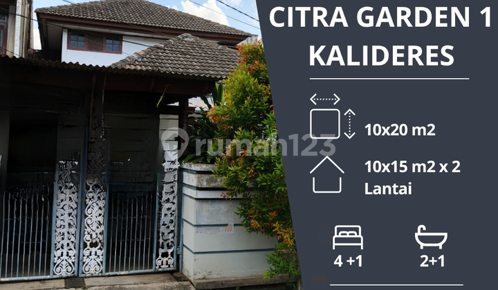 DIJUAL: Rumah 2 Lantai di Citra Garden 1, Kalideres, Jakarta Barat