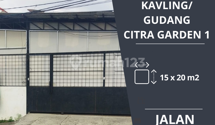 Dijual: Kavling/Gudang di Citra 1, Kalideres, Jakarta Barat