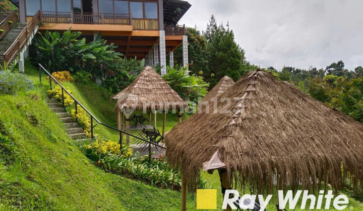 Langka! Villa resort aktif di Maribaya Lembang sangat Asri Nyaman dan menguntungkan!!