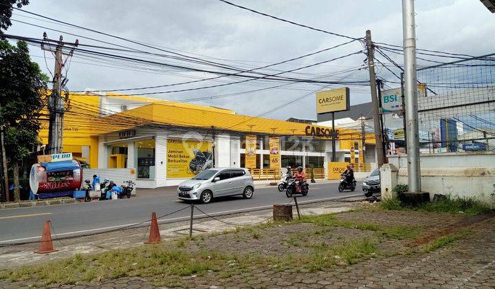 Ruang Usaha cocok buat Resto,showroom,swalayan jalan raya tajur bogor