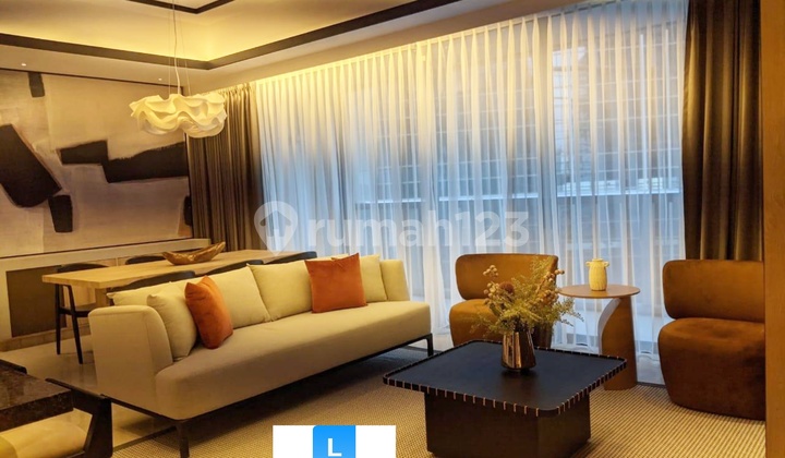 For Rent Apartment Anandamaya Residence 3Bed+1 Nice Furnish, Size 175M2, View Sudirman City, Central Jakarta