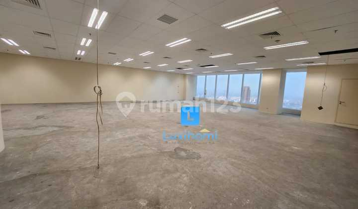 Dijual Office Sahid Sudirman,kondisi Bare Luas 1.492,2m2 High Floor